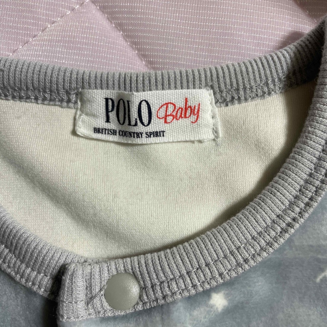 POLO（RALPH LAUREN）(ポロ)のPOLO カバーオール　70〜80 キッズ/ベビー/マタニティのベビー服(~85cm)(カバーオール)の商品写真