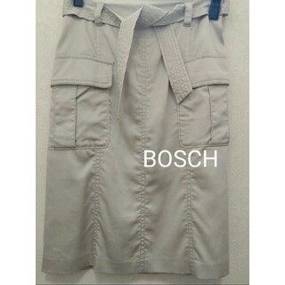 ボッシュ(BOSCH)のBOSCH　スカート　ベージュ系(ひざ丈スカート)