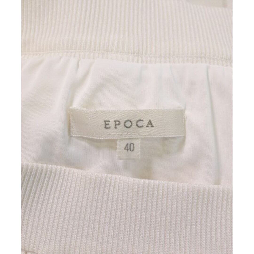 EPOCA エポカ ひざ丈スカート 40(M位) 白
