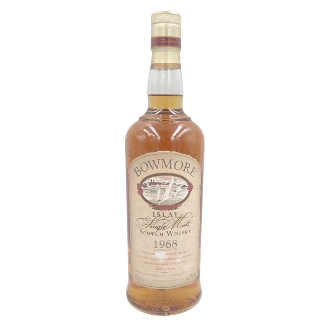 付属品ボウモア 32年 1968 50周年記念ボトル Bowmore 同梱不可【N】