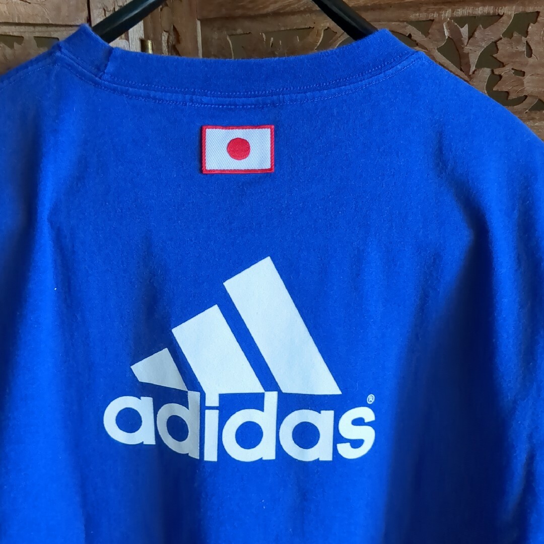 adidas(アディダス)のJFA半袖Tシャツ スポーツ/アウトドアのサッカー/フットサル(応援グッズ)の商品写真