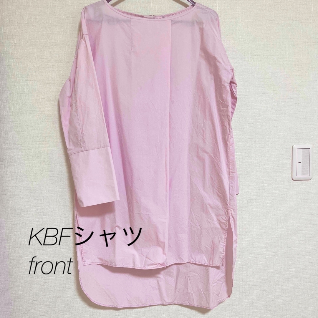 KBF(ケービーエフ)のRose様専用⭐︎KBF⭐︎オーバーシャツ レディースのトップス(シャツ/ブラウス(長袖/七分))の商品写真