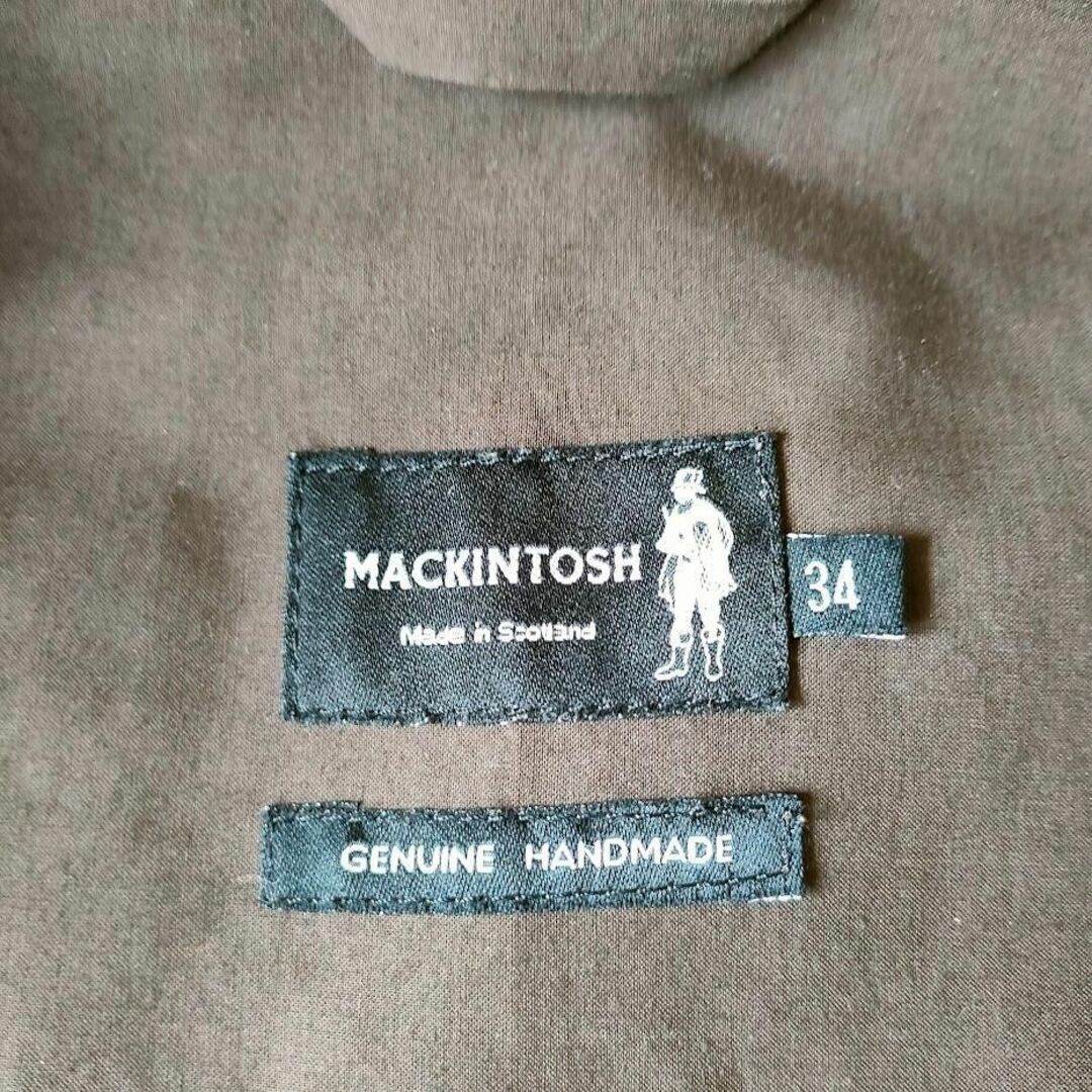 MACKINTOSH(マッキントッシュ)のMACKINTOSH マッキントッシュ レディース コート 34 ダークブラウン レディースのジャケット/アウター(スプリングコート)の商品写真