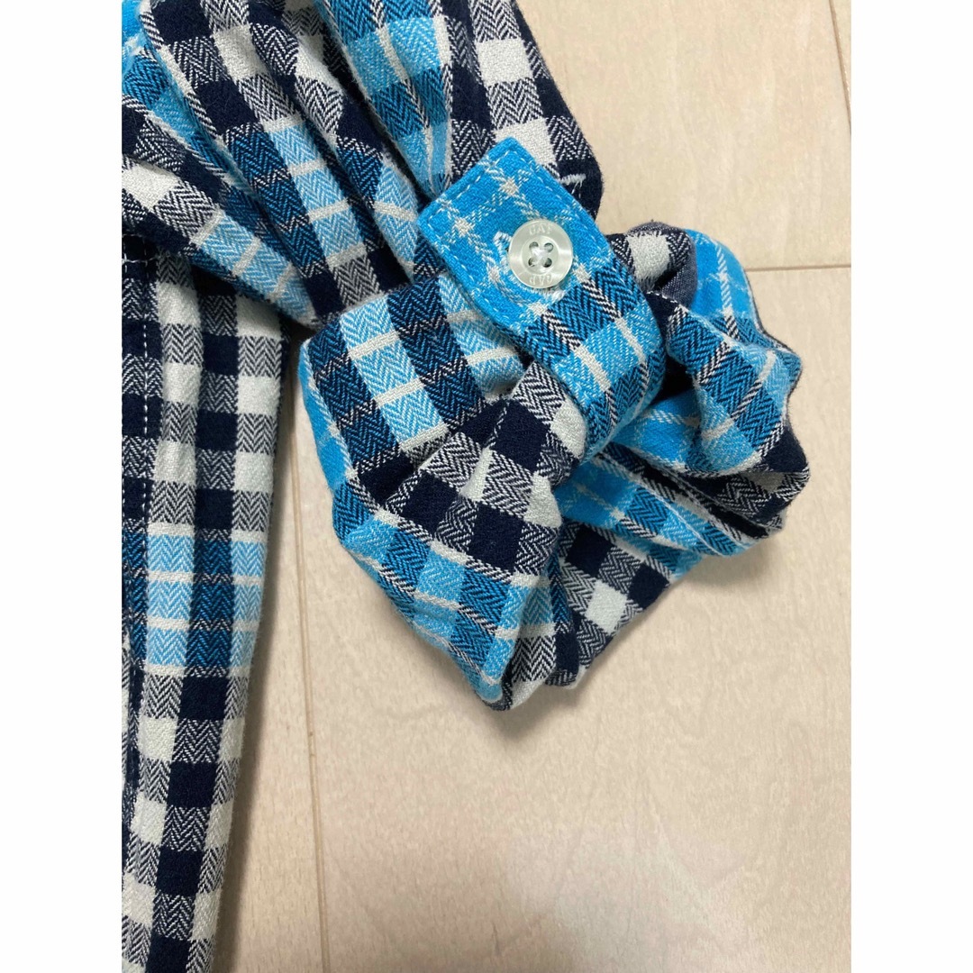 GAP(ギャップ)のGAP チェックシャツ キッズ/ベビー/マタニティのキッズ服男の子用(90cm~)(ブラウス)の商品写真