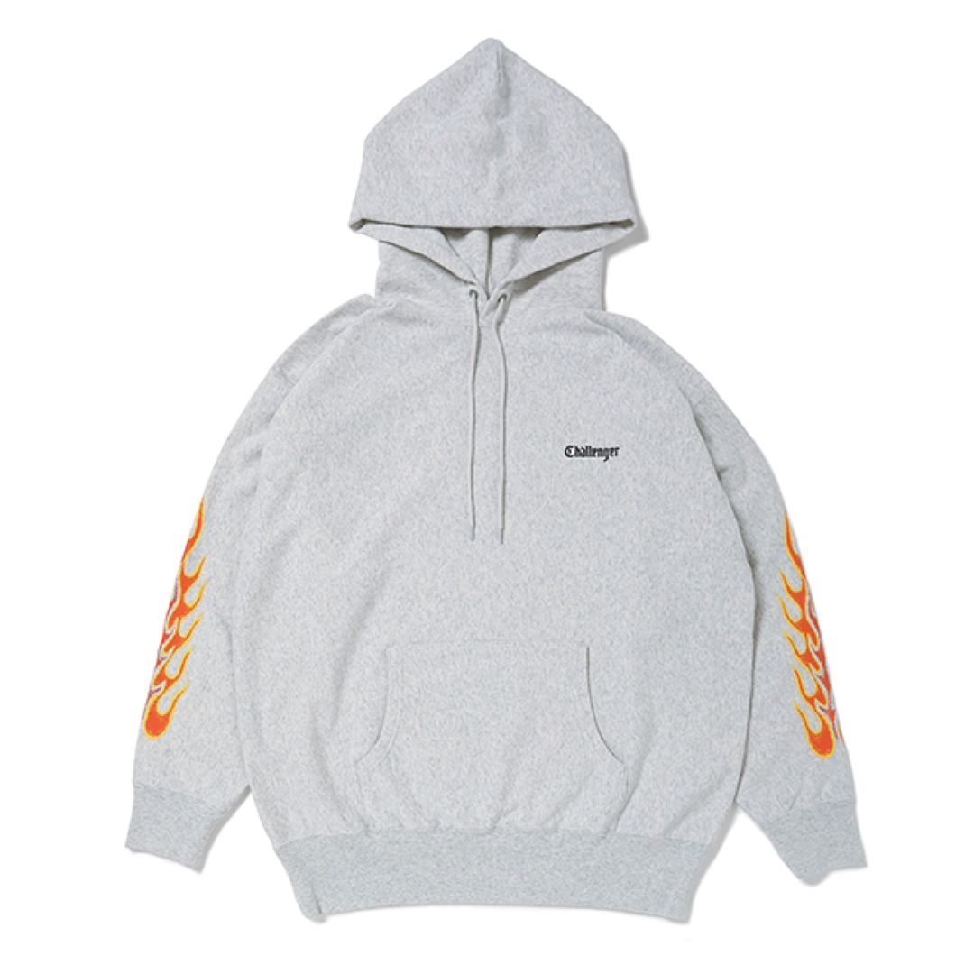 ☆CHALLENGER/FLAMES HOODIE