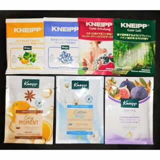 クナイプ(Kneipp)のクナイプ バスソルト ＆　バスミルク 7袋 7種類 入浴剤(入浴剤/バスソルト)