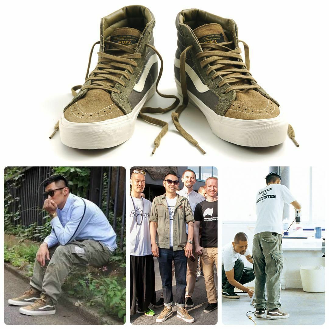 WTAPS VANS VAULT コラボ SK8-HI OLIVE 13AW | フリマアプリ ラクマ