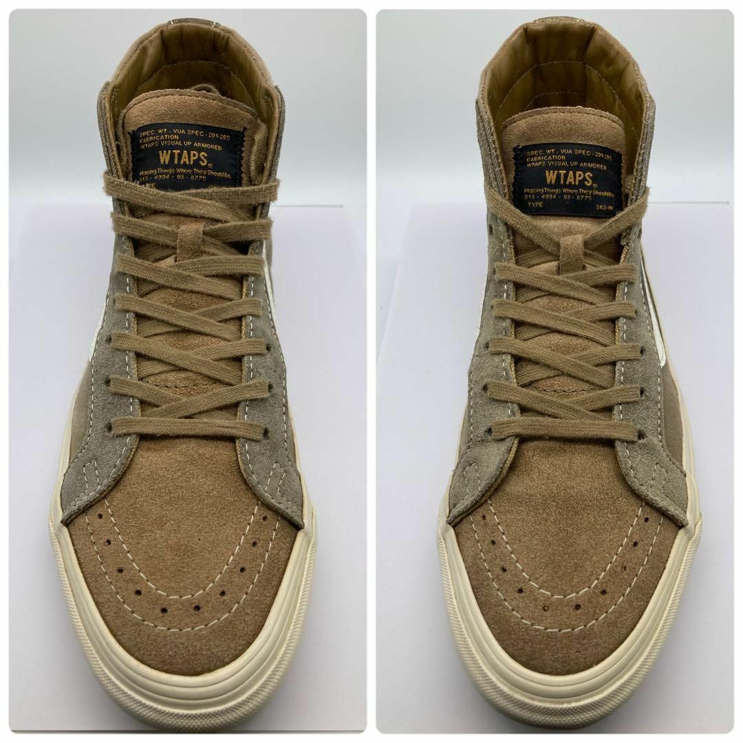 W)taps(ダブルタップス)のWTAPS VANS VAULT コラボ SK8-HI OLIVE 13AW メンズの靴/シューズ(スニーカー)の商品写真