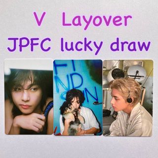 bts  v  layover JPFC  ラキドロ　トレカ　テヒョン