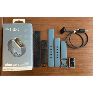 Google - おまけ付き Fitbit Charge 5 ブラック/グラファイトの通販 by ...