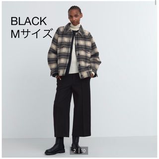 ユニクロ(UNIQLO)のブラッシュドジャージークロップドパンツ(カジュアルパンツ)