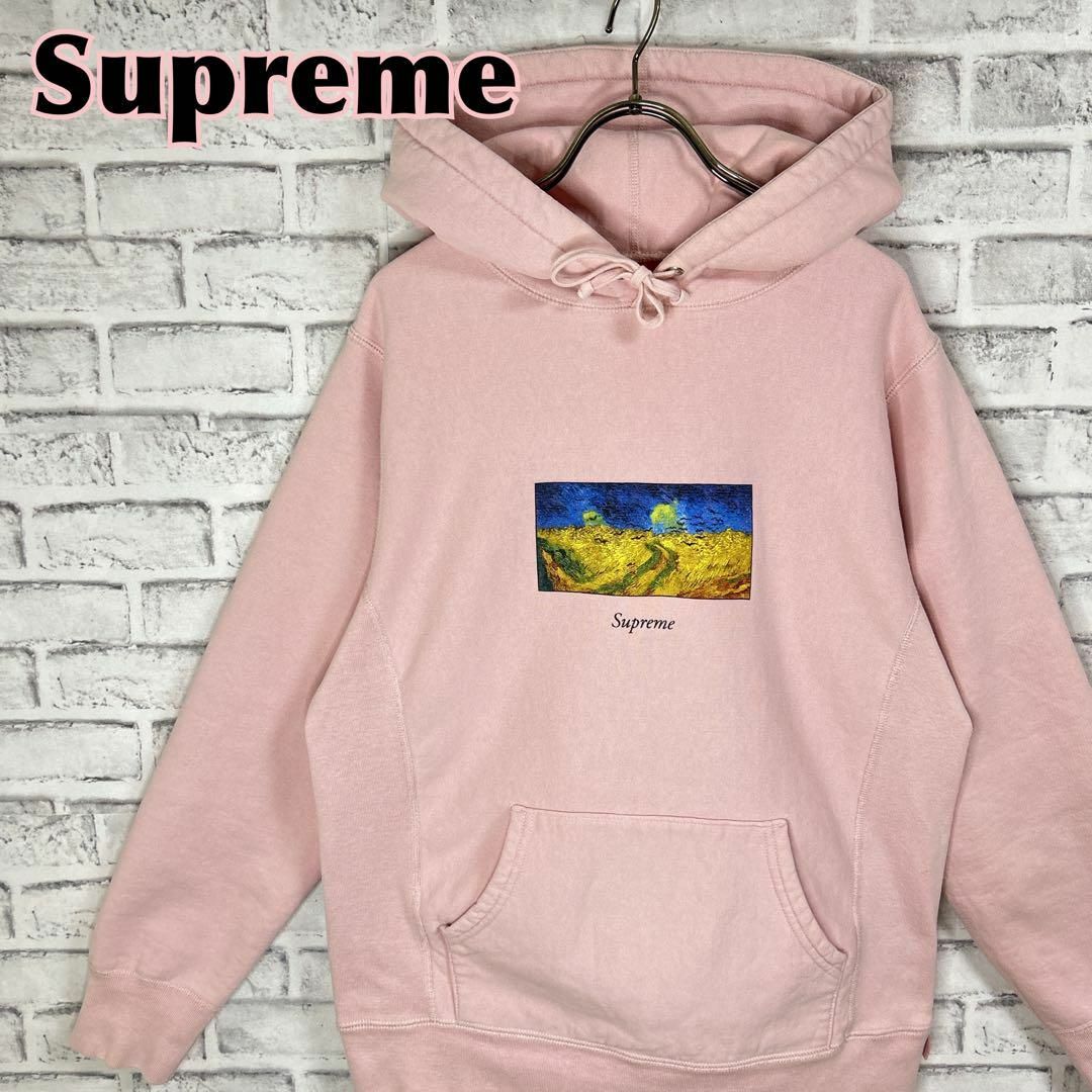 Supreme Field Hooded Sweatshirt パーカー ゴッホ43㎝袖丈