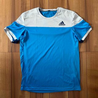 アディダス(adidas)の【中古】adidas カラーブロックTシャツ サイズL(ウェア)