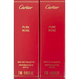 カルティエ(Cartier)のカルティエ   香水　　Cartier   🌹PURE ROSE  2個(香水(女性用))