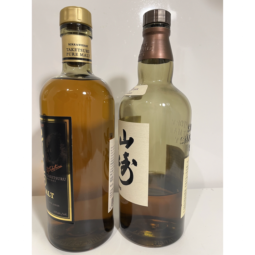 【未開栓】旧竹鶴NA、山崎NA 700ml 2本セット