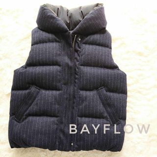 BAYFLOW - ベイフロー　BAYFLOW　サイズ2　リバーシブル　ダウンベスト