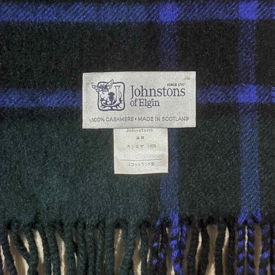 Johnstons ジョンストンズ カシミヤ ストール マフラー 日本別注-