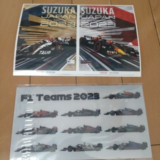 Ｆ１日本グランプリ　ステッカー　チケットフォルダ(趣味/スポーツ/実用)