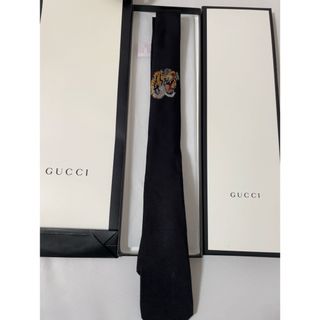 グッチ(Gucci)の✨激レア✨現行タグ GUCCI ネクタイ シルク BTS テテ タイガー 虎(ネクタイ)