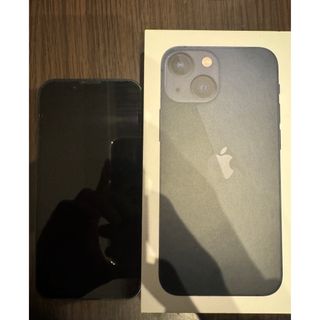 アイフォーン(iPhone)のiPhone13 mini ミッドナイト128GB(携帯電話本体)