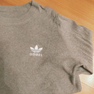 アディダス(adidas)のadidas　綿ニット(ニット/セーター)