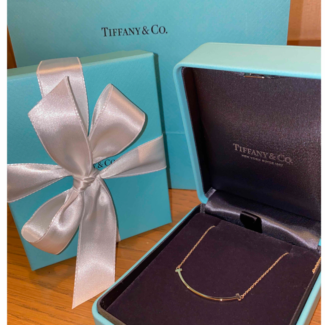 【新品】Tiffany スマイルペンダント スモール ティファニーT ネックレス