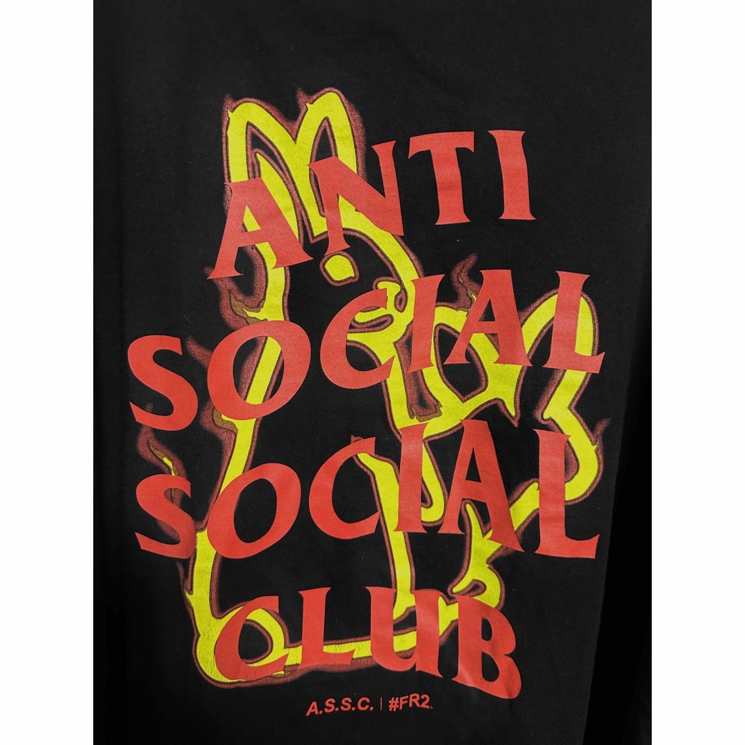 FR2×ANTI SOCIAL SOCIAL CLUB　ロングtシャツ メンズのトップス(Tシャツ/カットソー(七分/長袖))の商品写真