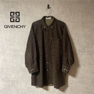 ジバンシィ(GIVENCHY)のGIVENCHY ジバンシィ 90s デザインシャツ 柄シャツ(シャツ)