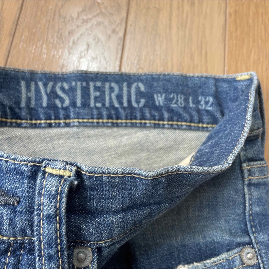 HYSTERIC GLAMOUR(ヒステリックグラマー)のヒステリックグラマー  HYSTERIC GLAMOUR KPR加工　デニム メンズのパンツ(デニム/ジーンズ)の商品写真