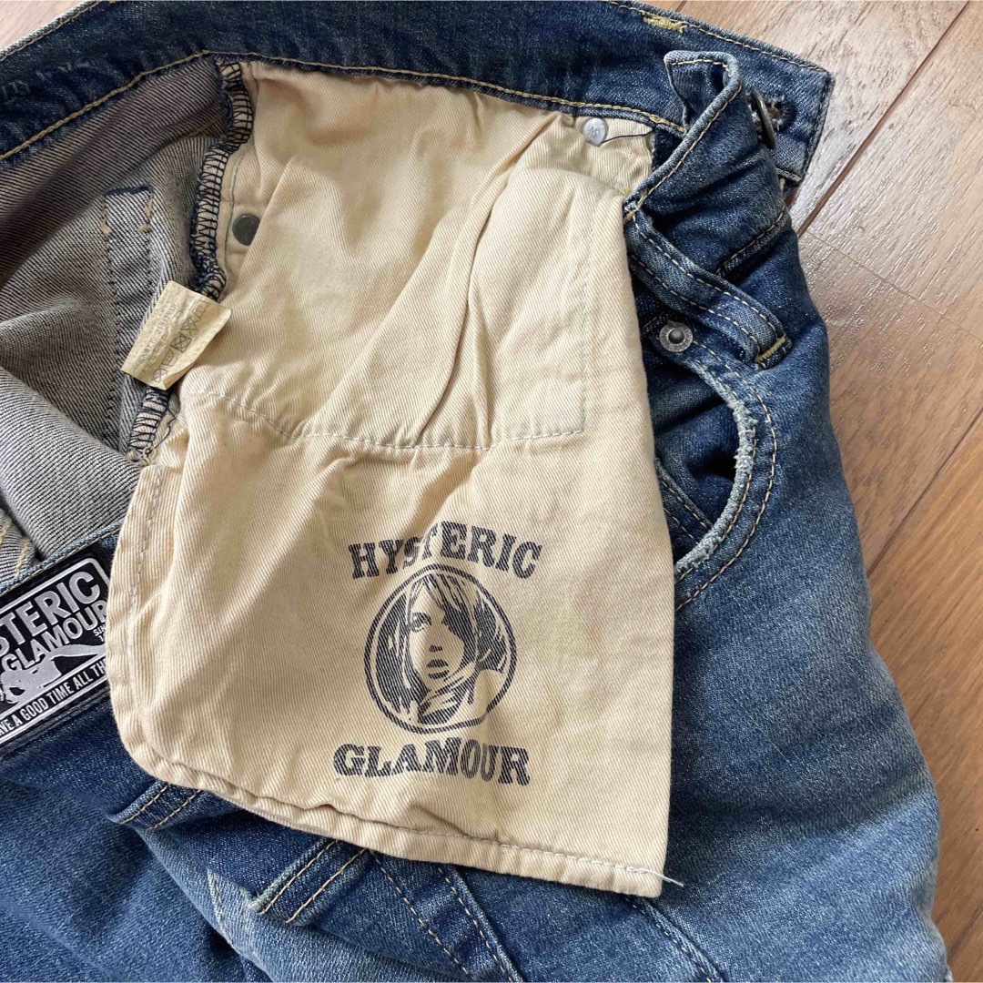 HYSTERIC GLAMOUR(ヒステリックグラマー)のヒステリックグラマー  HYSTERIC GLAMOUR KPR加工　デニム メンズのパンツ(デニム/ジーンズ)の商品写真