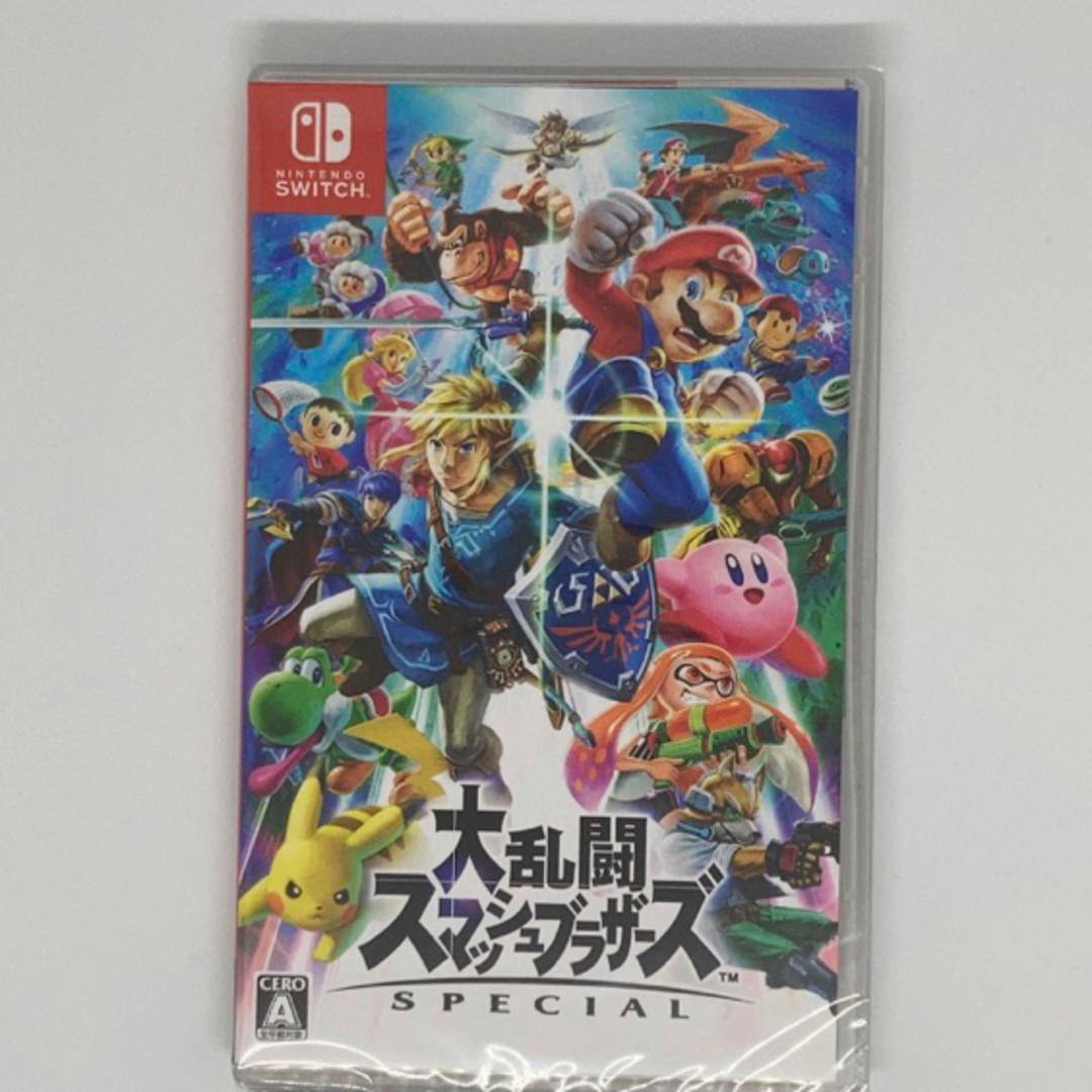 新品未開封大乱闘スマッシュブラザーズSPECIALSwitchソフト