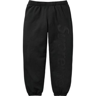 シュプリーム(Supreme)のsupreme satin applique sweatpant(ワークパンツ/カーゴパンツ)