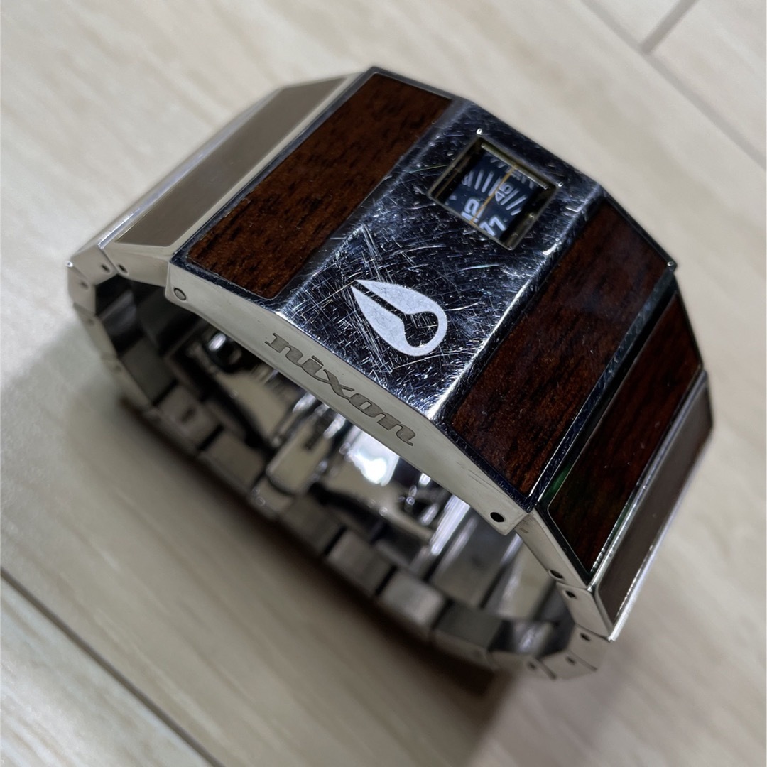 最終値下げ」NIXON THE ROTOLOG WOOD 腕時計 - 腕時計(アナログ)