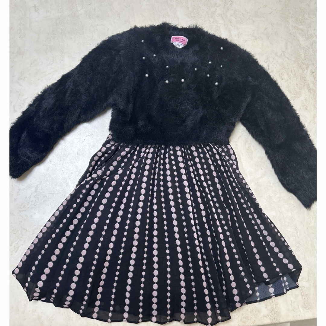 kate spade new york(ケイトスペードニューヨーク)のkate spade new york ワンピース　120センチ キッズ/ベビー/マタニティのキッズ服女の子用(90cm~)(ワンピース)の商品写真