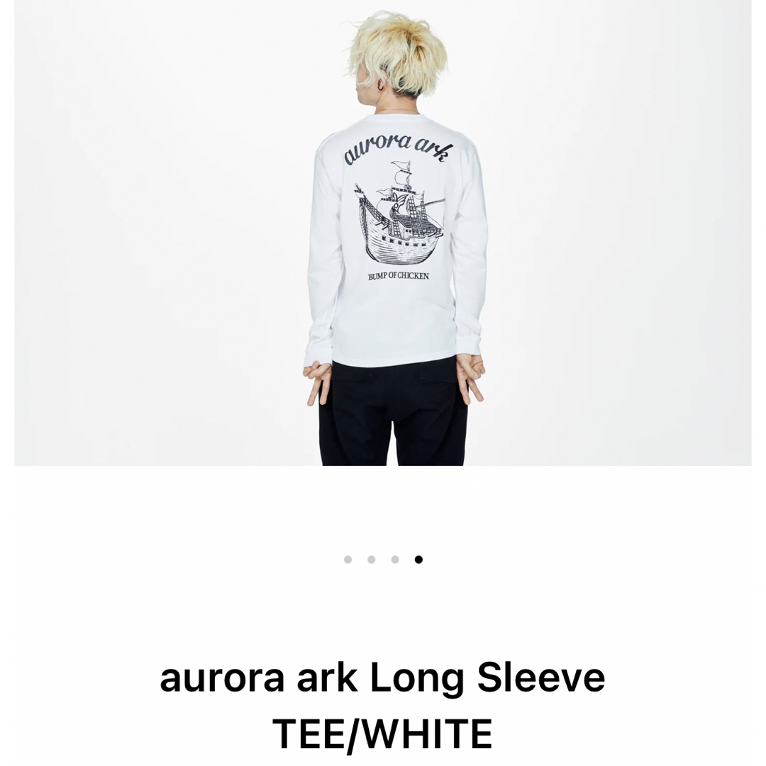 BUMP OF CHICKEN(バンプオブチキン)のバンプ オブ チキン aurora ark Long Sleeve TEE エンタメ/ホビーのタレントグッズ(ミュージシャン)の商品写真