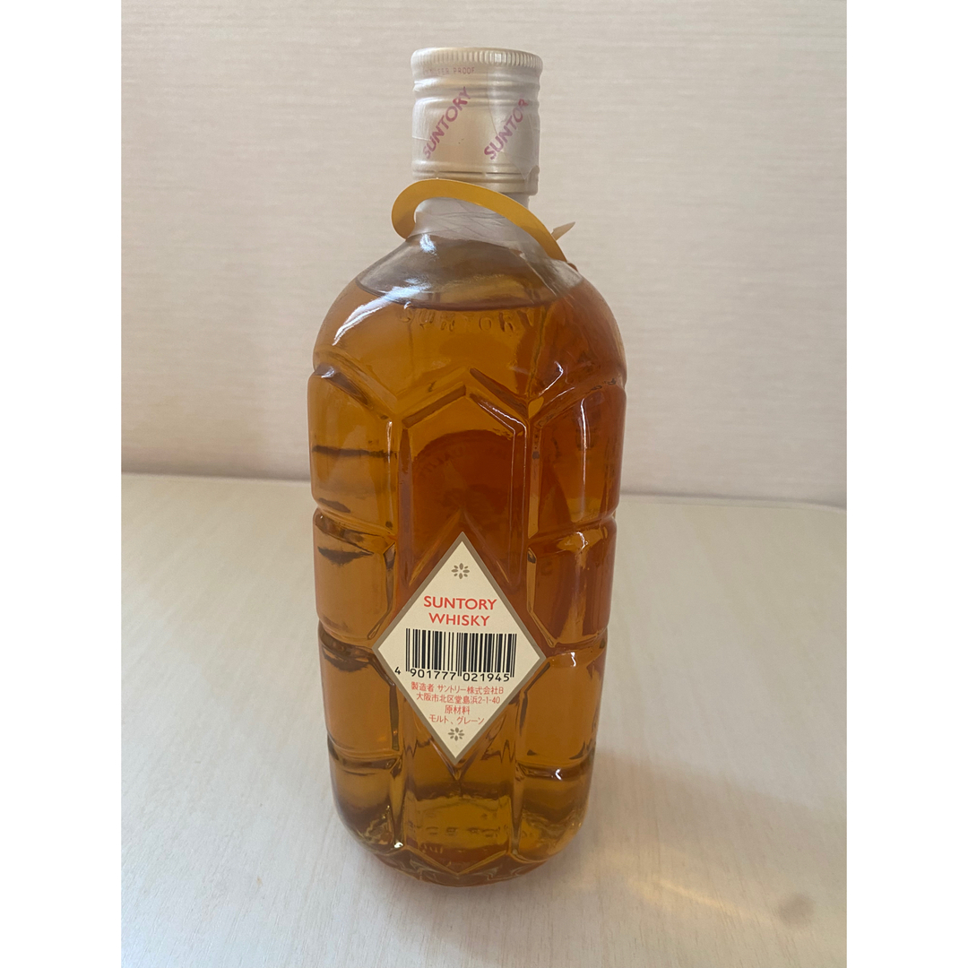 サントリーウイスキー 白角 金キャップ720ml 80proof 未開封　古酒