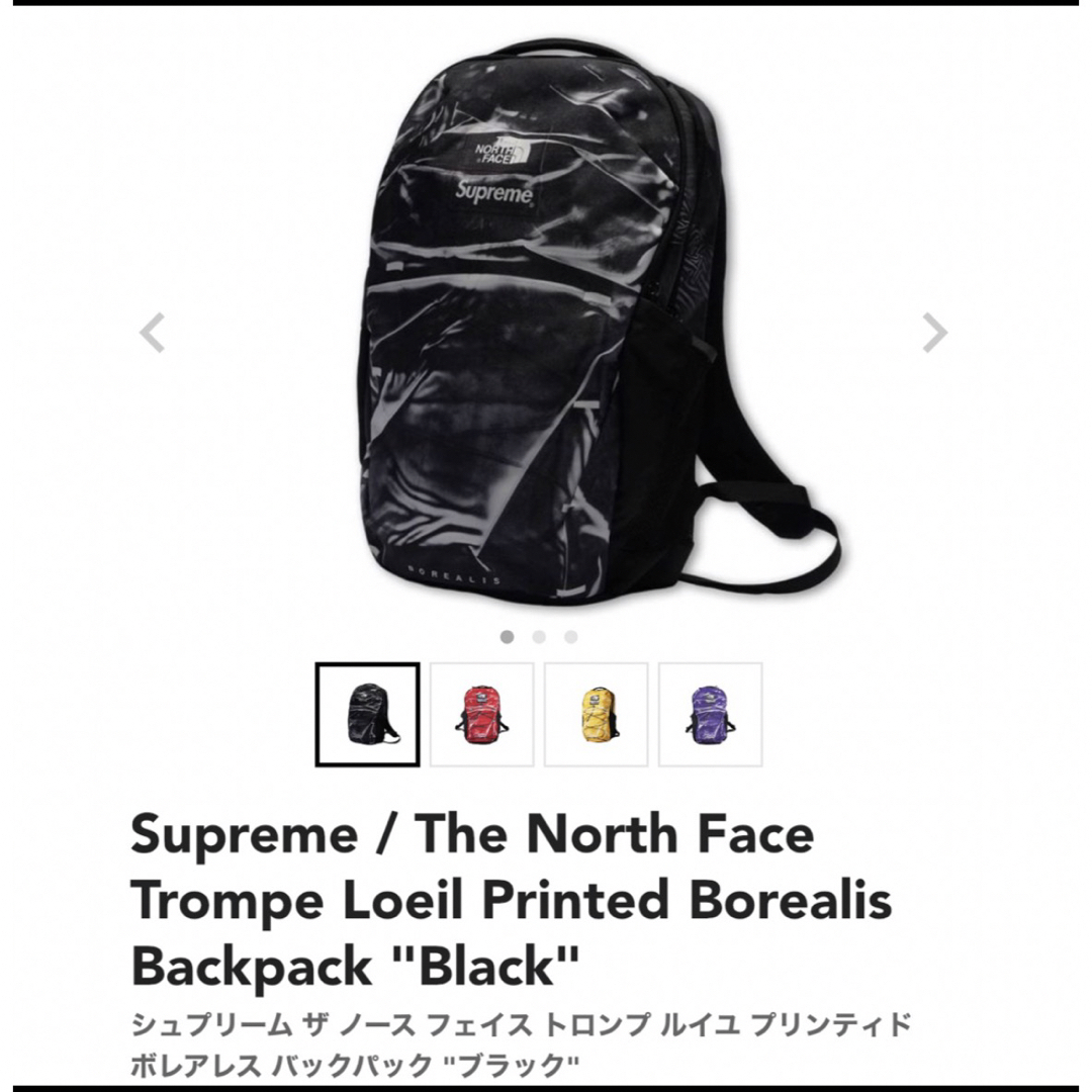 Supreme / The North Face Trompe Loeil Prバッグ