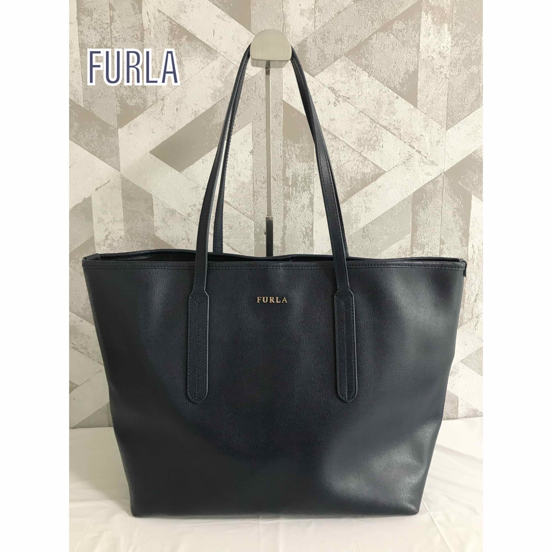 【美品】FURLA フルラ アリアナ レザー トートバッグ ショルダーバッグ | フリマアプリ ラクマ