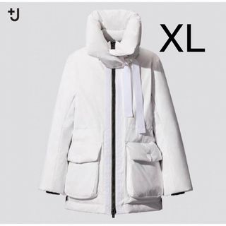 ユニクロ(UNIQLO)の新品☆ +J ユニクロ×ジルサンダー ハイブリッド ダウンショートコート XL(ダウンジャケット)