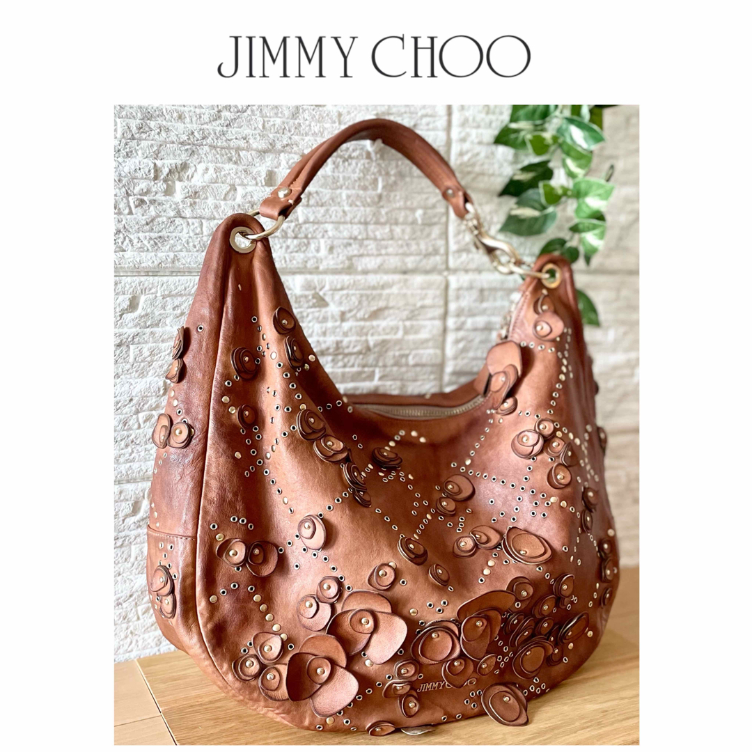 JIMMY CHOO - 【美品希少】JIMMY CHOO ジミーチュウ ショルダーバッグ