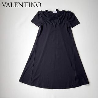 美品 RED VALENTINO レッドヴァレンティノ フレアワンピース ドレス