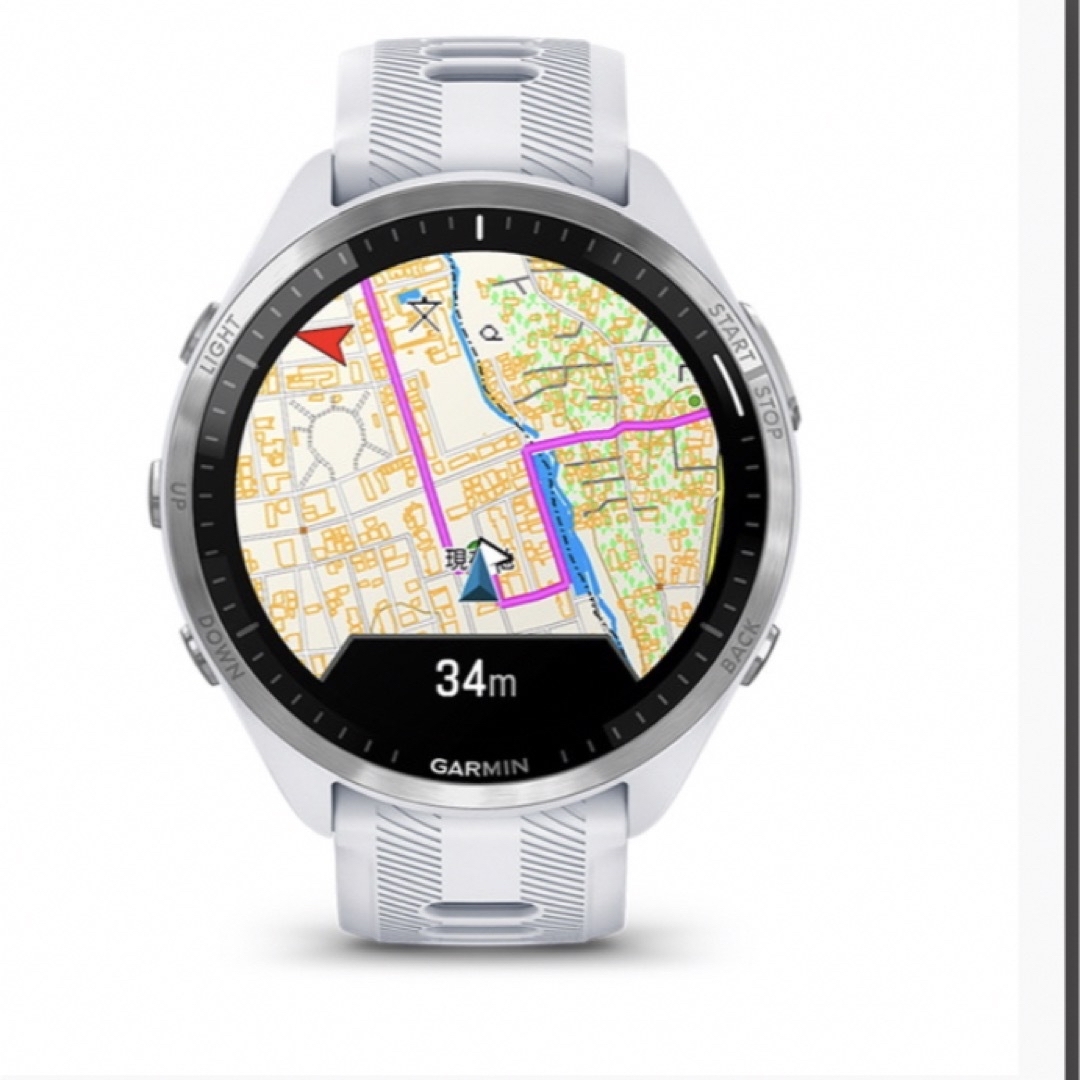 GARMIN(ガーミン)のForerunner 965 White  Yellow Black メンズの時計(腕時計(デジタル))の商品写真