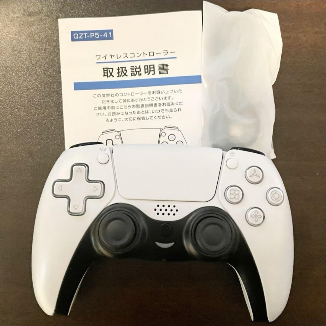 PS4互換コントローラー　PC Bluetooth対応 エンタメ/ホビーのゲームソフト/ゲーム機本体(その他)の商品写真