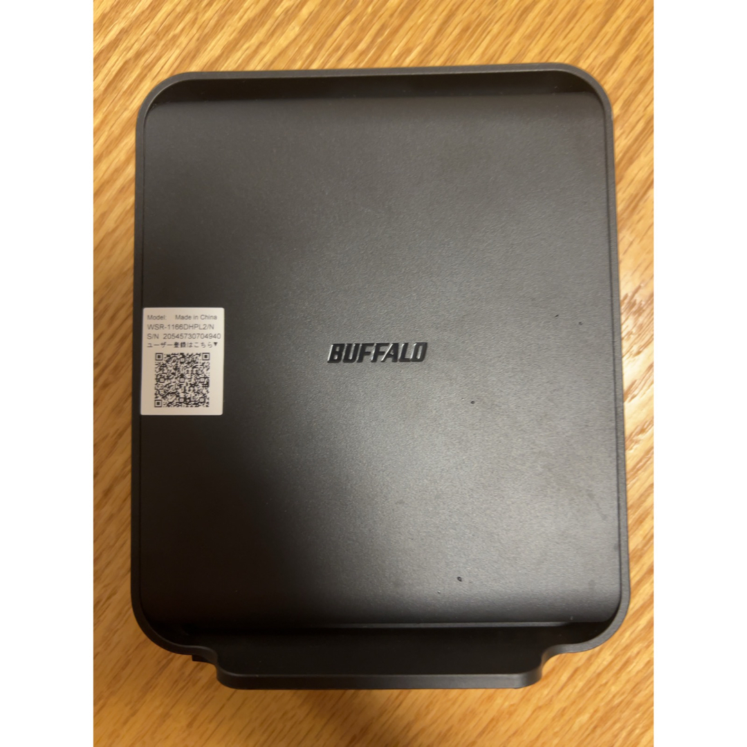 Buffalo(バッファロー)のBUFFALO Wi-Fiルーター wsr-1166dhpl2/n スマホ/家電/カメラのPC/タブレット(PC周辺機器)の商品写真