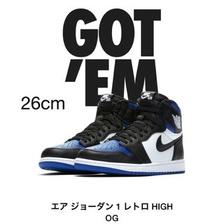 ジョーダン(Jordan Brand（NIKE）)のNike Air Jordan1 Retro High OG Royal Toe(スニーカー)