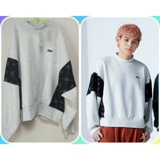 フィラ(FILA)の▷新品◁ Mサイズ FILA  トレーナー LEO 着用デザイン(トレーナー/スウェット)