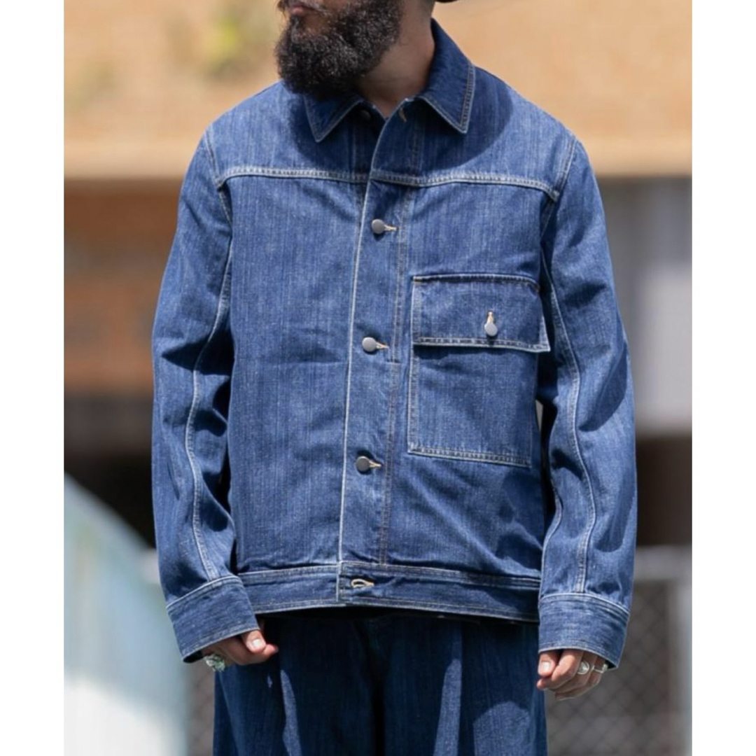 スタジオニコルソン デニムジャケット　LAZAR WASHED DENIM | フリマアプリ ラクマ