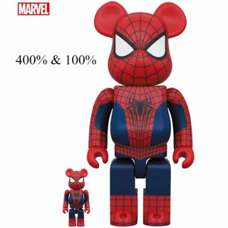 ベアブリック(BE@RBRICK)のBE@RBRICK THE AMAZING SPIDER-MAN 100 400(その他)