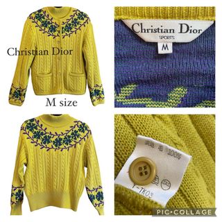 【レア商品】Christian Dior Sports 毛100% アンサンブル | フリマアプリ ラクマ