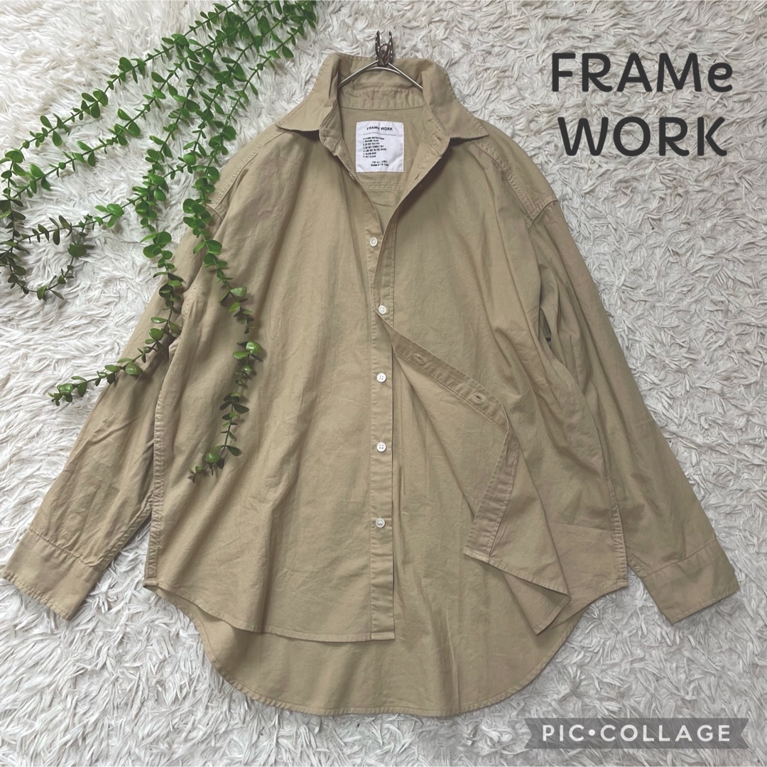 FRAMeWORK(フレームワーク)の☆専用☆  FRAMeWORK ダンガリーシャツ レディースのトップス(シャツ/ブラウス(長袖/七分))の商品写真